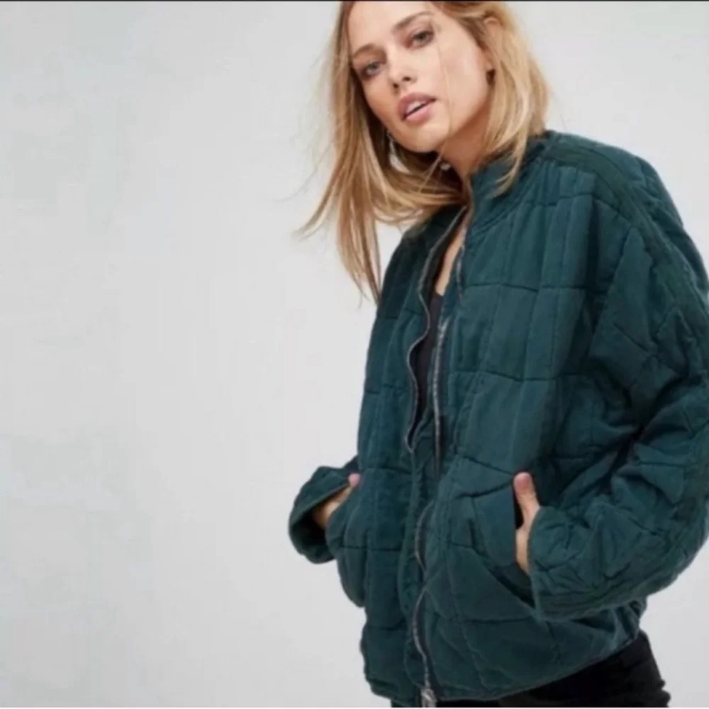 RARE Free People | Dolman Quilted Knit Jacket | Large